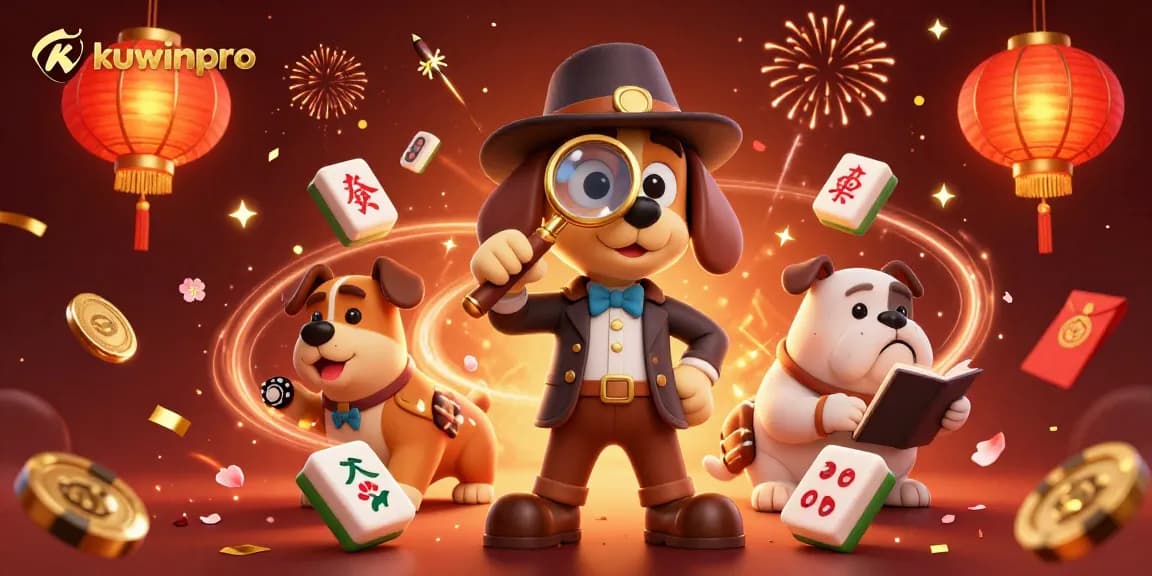Join the kuwinpro adventure as the detective solves a treasure mystery amidst festive gaming elements.