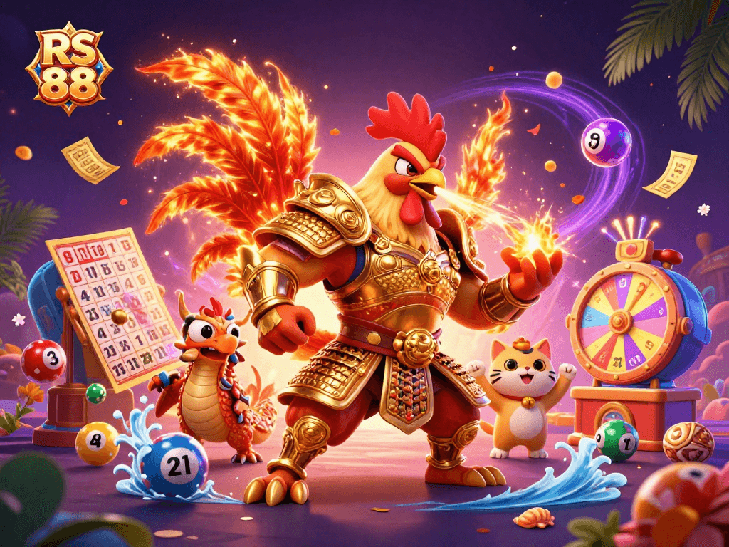 Engage with RS 88's thrilling 3D gaming adventure featuring dynamic lottery excitement.