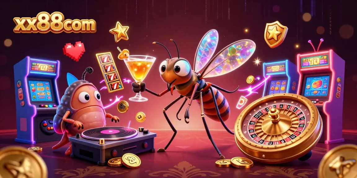 Engage with exhilarating gaming excitement at xx88com featuring lively casino characters.