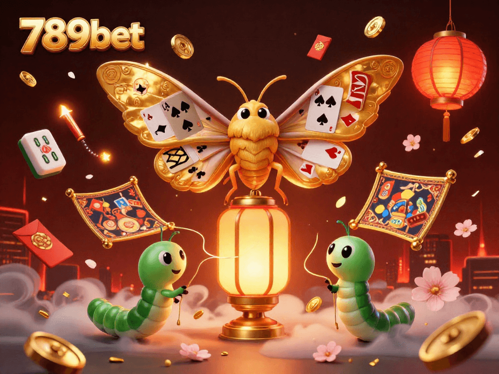 Engage with 789bet's thrilling casino experience in a vibrant 3D illustration.