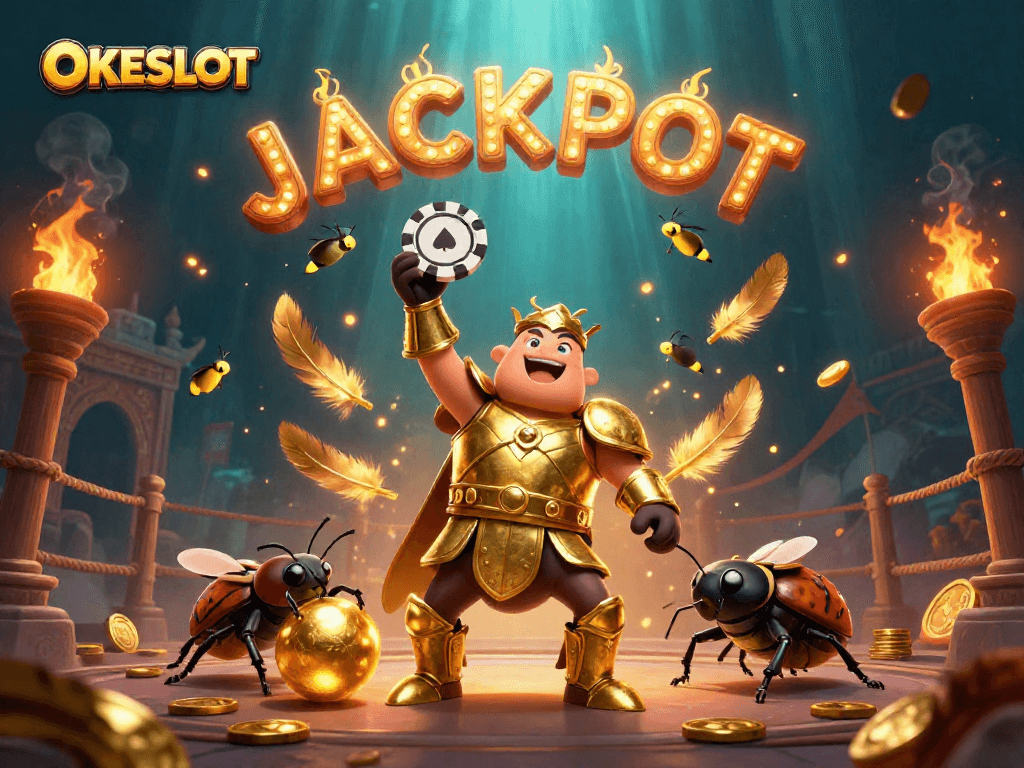 Memperoleh jackpot kemenangan besar di OKESLOT dengan permainan slot yang menarik.