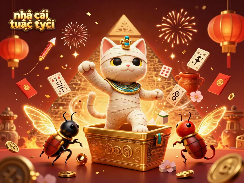 Engage in fun at nhà cái trực tuyến uy tín featuring vibrant casino elements and dynamic characters.