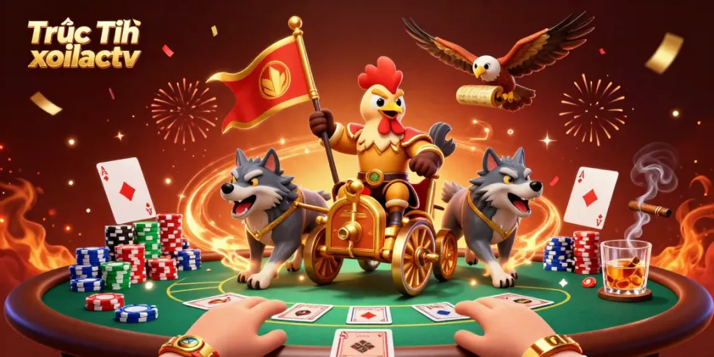 Experience thrilling Trực Tiếp xoilactv action with vibrant visuals and engaging gambling elements.