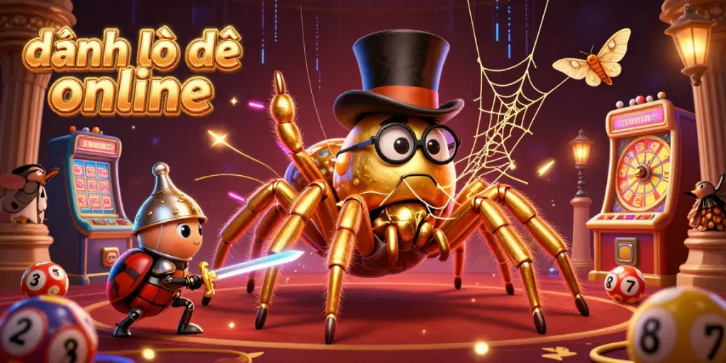 Experience thrilling đánh lô đề online moments with vibrant characters and dynamic lottery elements.