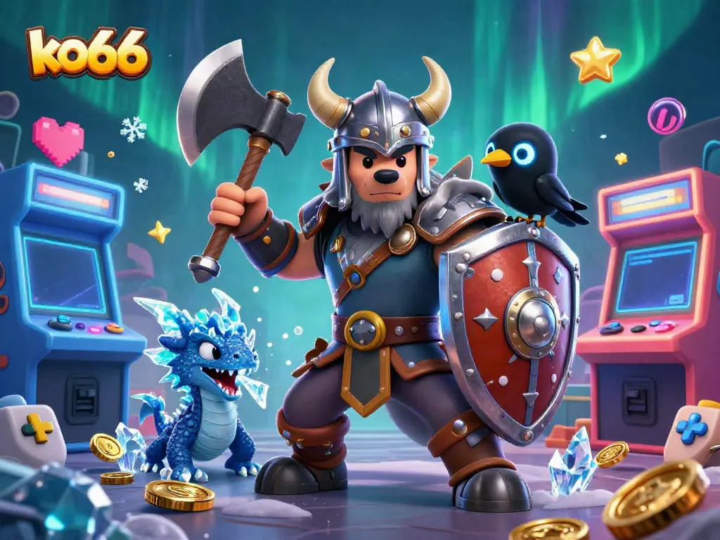 Engage in thrilling adventures at ko66 casino with Viking warriors, dragons, and dynamic gaming elements!
