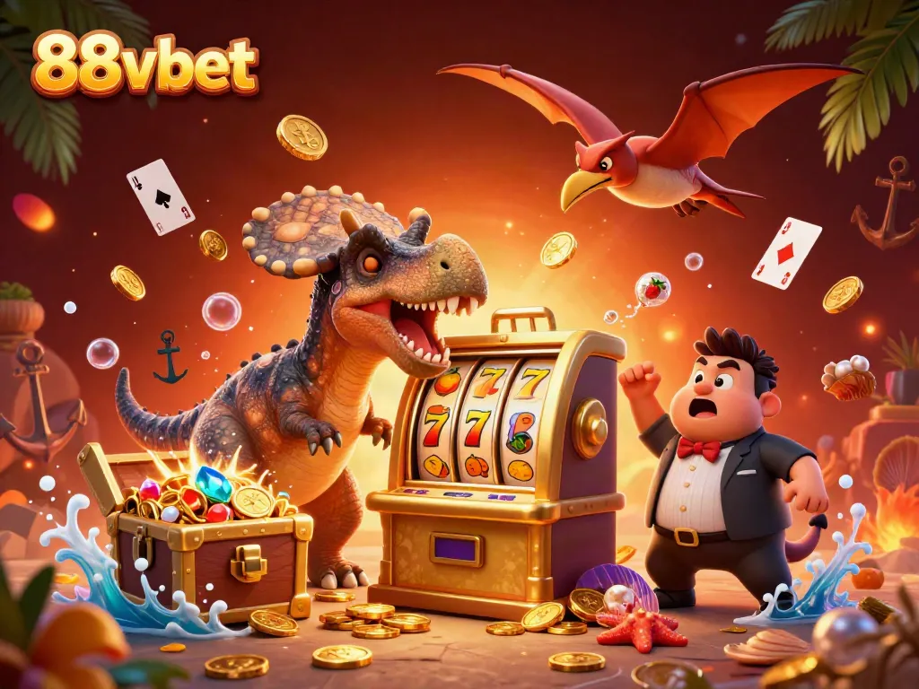 Catch a jackpot at 88vbet with thrilling gameplay featuring dynamic casino characters.