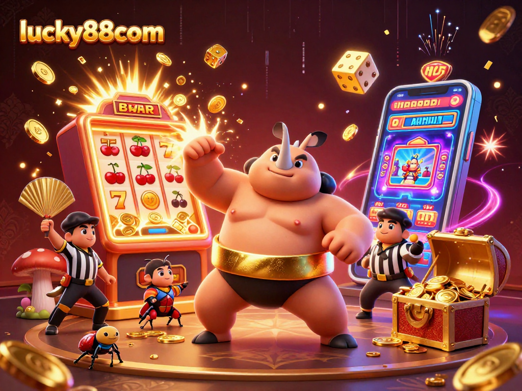 Experience dramatic wins with lucky88com in vibrant casino scenes featuring immersive gaming elements.