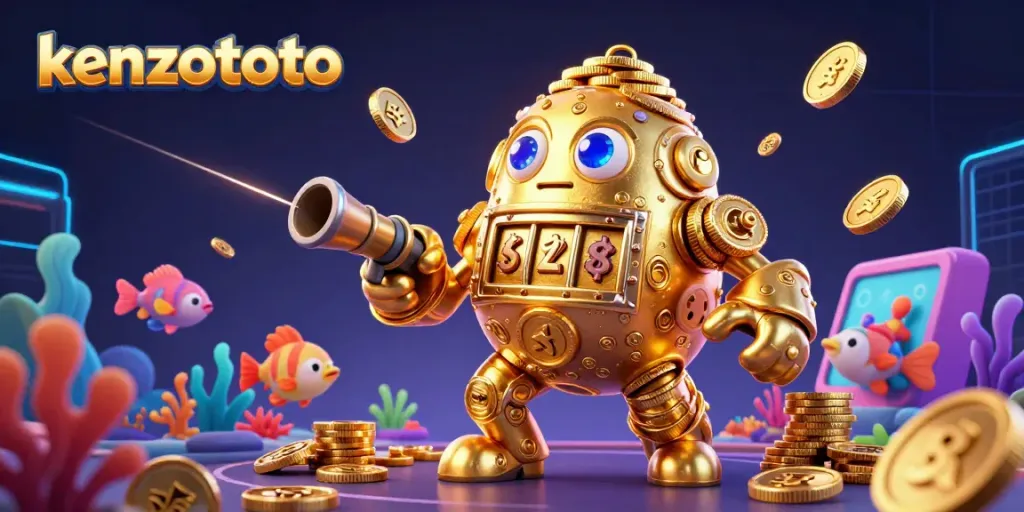 Kenzototo immerses players in an exhilarating fish shooting game with vibrant underwater elements.