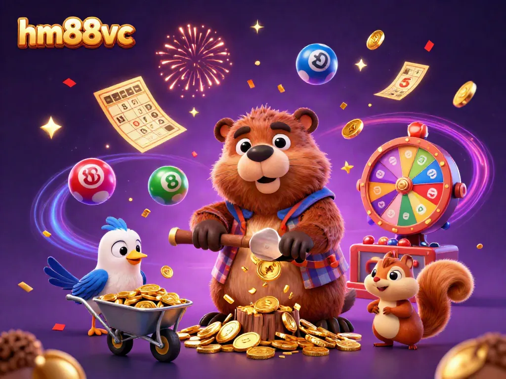 Chop trees for coins in the casino world of hm88vc with vibrant game elements and wealth