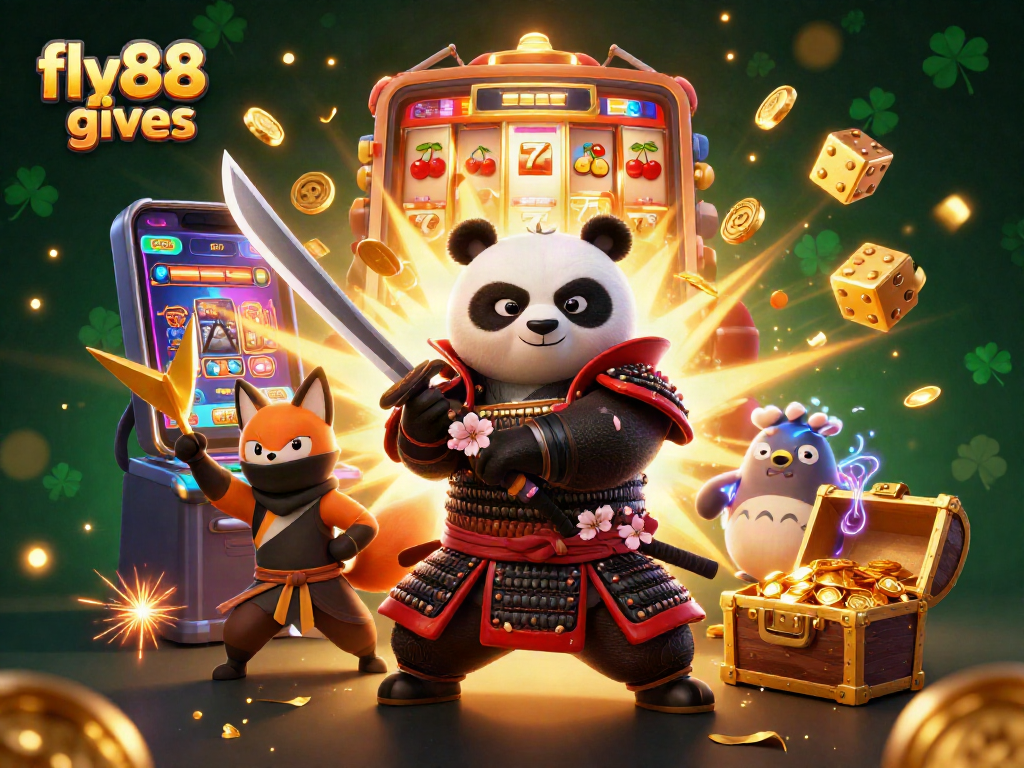 Win jackpots playing at fly88 gives with immersive 3D characters and dynamic casino elements.