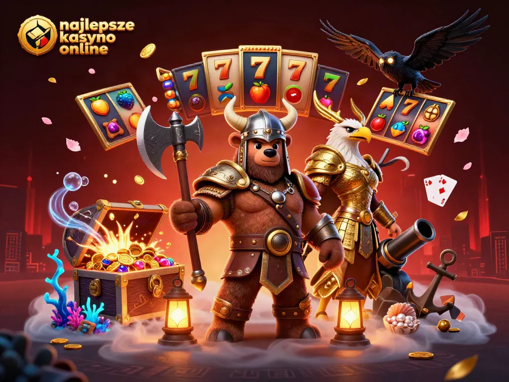Experience the excitement of najlepsze kasyno online with vibrant 3D characters and dynamic gaming elements.