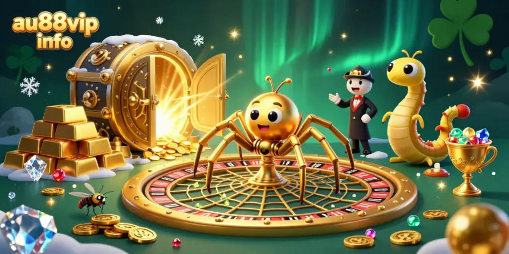 Experience thrilling bets with the characters in au88vip info as they engage in a dynamic casino scene.