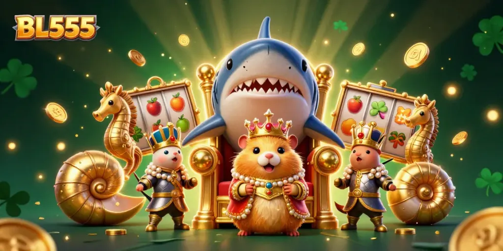 Engage with BL555's thrilling slot experience featuring dynamic characters and vibrant visuals.